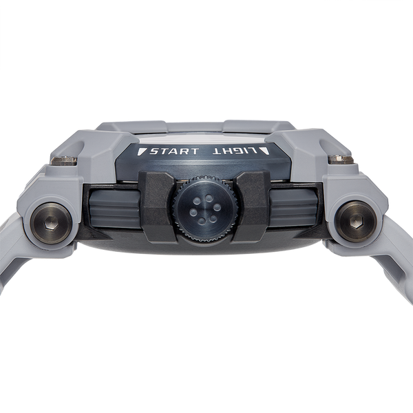 Sports Solar Powered Quartz Waterproof Mens Gray Digital GWF-