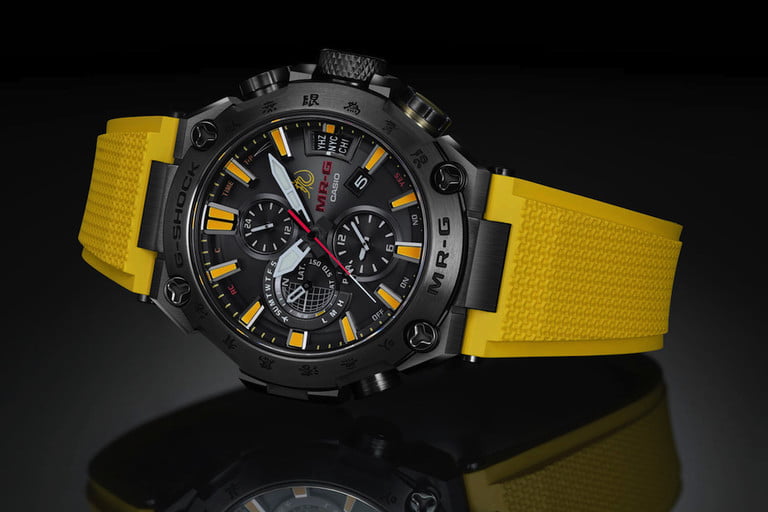 Sports Quartz Shockproof Mens Digital Black/Yellow Watches MRG